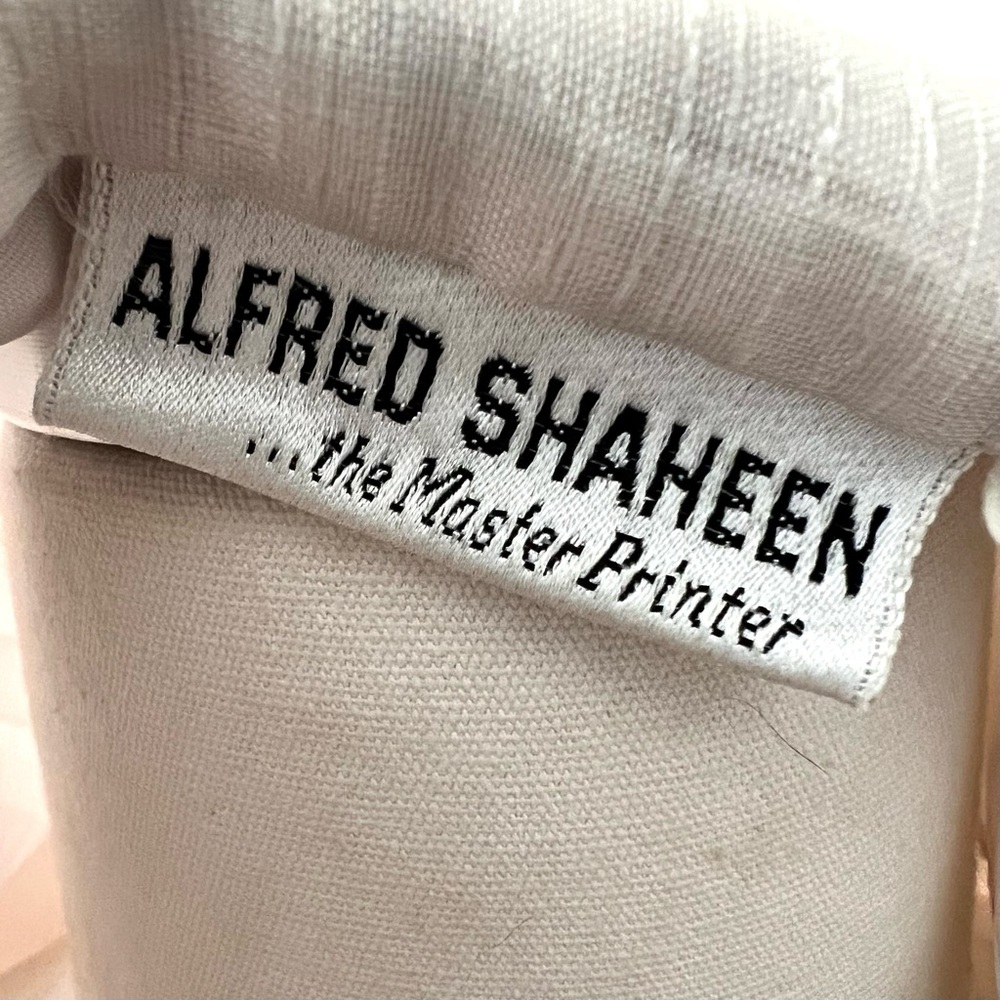 1970’s Alfred Shaheen Hand Printed Midi Dress. - Picture 6 of 6